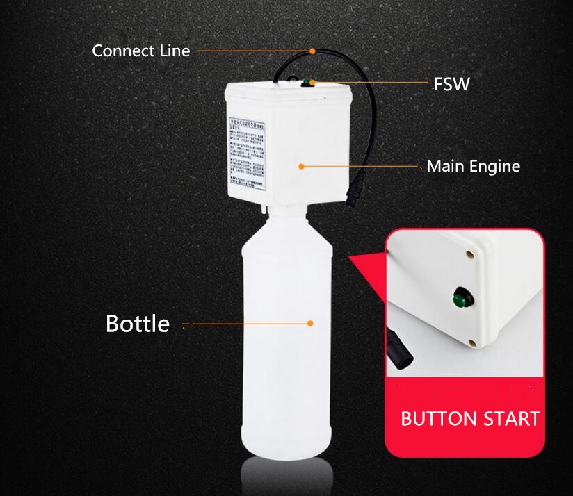 Fontana Milan Automatic Sensor Deck Mounted Commercial Liquid Foam Soap Dispenser